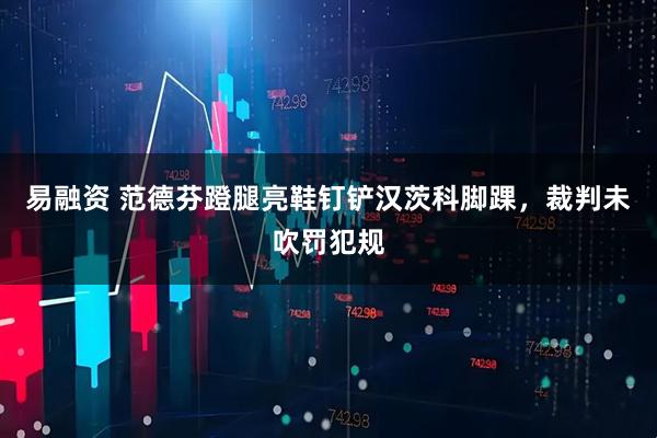 易融资 范德芬蹬腿亮鞋钉铲汉茨科脚踝，裁判未吹罚犯规