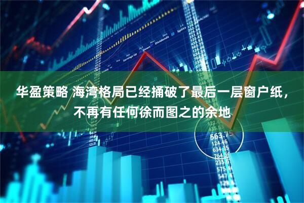 华盈策略 海湾格局已经捅破了最后一层窗户纸，不再有任何徐而图之的余地