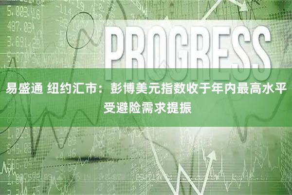 易盛通 纽约汇市：彭博美元指数收于年内最高水平 受避险需求提振