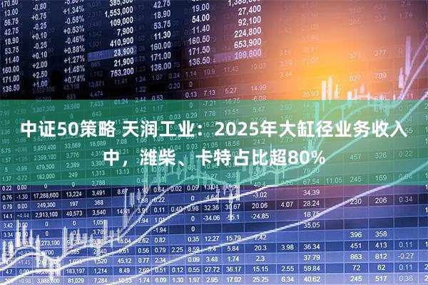 中证50策略 天润工业：2025年大缸径业务收入中，潍柴、卡特占比超80%